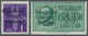 14841 Italien - Lokalausgaben 1944/45 - Teramo: 1944, 15 C. - 1,25 L. With Overprint "Repubblica Sociale I - Emissions Locales/autonomes