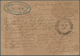 14858 Italien - Ganzsachen: 1877: 10 C Postal Stationery Card With 5 C DLR Additional Franking Posted In R - Entiers Postaux