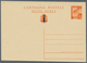 Delcampe - 14864 Italien - Ganzsachen: 1943-1945, Air Mail Postal Stationary Cards, Unused, Complete Set Of 6 Cards ( - Entiers Postaux