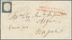 14874 Italien - Stempel: 1861. Cover To Naples With Uncancelled Sardinia 20 C Blue With Red L2 "ARRIVO A N - Poststempel