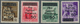 14881 Italien - Besonderheiten: PIANCENZA (Local Post): 1945, 4 Items With Overprint "Pro Patrioti Piacenz - Non Classés