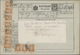 14892 Jugoslawien: 1919: Ungarisches Telegramm 2 F. Schwarz Verwendet In Kroatien, Dort Frankiert Mit Der - Lettres & Documents