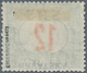 14897 Jugoslawien - Portomarken: 1918, Postage Due Stamp 12 F Of Hungary With INVERTED Overprint "HRVATSKA - Timbres-taxe