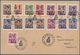 14905 Kroatien: 1941, 3rd Overprint Issue, 25p. To 30din., Complete Set Of 15 Values On Addressed Envelope - Kroatien