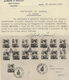 14905 Kroatien: 1941, 3rd Overprint Issue, 25p. To 30din., Complete Set Of 15 Values On Addressed Envelope - Kroatien