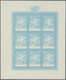 Delcampe - 14907 Kroatien: 1944, Officials Of The Post Office And The Railway 16 K. - 32 K., Each Five Imperforated S - Kroatien