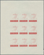 Delcampe - 14907 Kroatien: 1944, Officials Of The Post Office And The Railway 16 K. - 32 K., Each Five Imperforated S - Kroatien