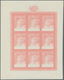 Delcampe - 14907 Kroatien: 1944, Officials Of The Post Office And The Railway 16 K. - 32 K., Each Five Imperforated S - Kroatien