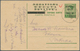 14918 Kroatien - Ganzsachen: 1941, Postal Stationery Card Green With Overprint From KOPRIVNICA To Pakrac - Kroatien