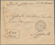 14927 Lettland: 1919, Provisional Money Letter With Franking On Reverse From SAKA 30.8.19, With Another Po - Lettland