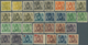 15007 Liechtenstein: 1921/24 'Putti': Kollektion Von 30 Marken Beider Zähnungen, Fünf Marken Postfrisch Bz - Briefe U. Dokumente