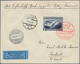 15031 Liechtenstein: 1931, 2 Fr. Zeppelin, Zentriertes Luxusstück Auf Zeppelinbrief, Befördert Mit Dem Luf - Lettres & Documents