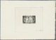 15104 Luxemburg: 1945. Epreuve D'artiste Signée In Black For 0.60f+1.40f Value Of The Set "To Honor The Al - Sonstige & Ohne Zuordnung