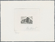 15132 Luxemburg: 1971. Épreuve D'artiste Signée In Black (12/12) For The 15fr Stamp Showing "ARBED Steel C - Sonstige & Ohne Zuordnung