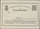 15146 Luxemburg - Ganzsachen: 1875, Essay Card 5 C. Black In German Language On Thin White Paper, Slight T - Entiers Postaux