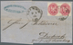 Delcampe - 15156 Luxemburg - Besonderheiten: 1865/71, Incoming Mail: Drei Kabinett-Briefe Aus Gleicher Korrespondenz - Sonstige & Ohne Zuordnung