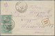15177 Monaco: 1889, 25 C., A Horizontal Pair Tied "MONACO 31 MARS 89" To Small Size Registered Cover To Ge - Neufs