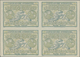 15265 Niederlande - Ganzsachen: Design "Madrid" 1920 International Reply Coupon As Block Of Four 30 Cent N - Ganzsachen