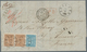 15271 Norwegen: 1863, 4 Sk Blue And Horizontal Pair 24 Sk Brown, Tied By Clear Single Circle KRAGERO, 15/9 - Neufs