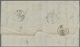 15271 Norwegen: 1863, 4 Sk Blue And Horizontal Pair 24 Sk Brown, Tied By Clear Single Circle KRAGERO, 15/9 - Ungebraucht