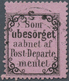 15276 Norwegen - Retourmarken: 1872, "Som Ubesörget" And "Som Uindlöst", Used With Normal Perforation. - Altri & Non Classificati