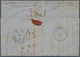 15307 Österreich: 1856, 6 Kreuzer Braun Als Einzelfrankatur Auf Komplettem, Unterfrankierten Faltbrief Von - Ungebraucht