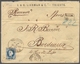 15353 Österreich: 1867, 25 Kreuzer Lilagrau, Feiner Druck, Zwei Exemplare Rückseitig Sowie 10 Kr. Dunkelbl - Ungebraucht