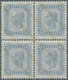 15367 Österreich: 1904, 50 Heller Schieferblau Im Perfekt Zentriertem Luxus-4er-Block (A.N.K. Für 4er-Bloc - Neufs
