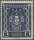 15391 Österreich: 1922, Frauenkopf 1000 Kr. In Der Seltenen Zähnung 11½ Postfrisch, Mi. ? 600,-- (ANK. 404 - Neufs