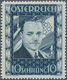 15413B Österreich: 1934, 10 S. "Bundeskanzler Dr. E. Dollfuss", Perfekt Zentriertes Postfrisches Luxusstück - Neufs