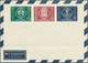 Delcampe - 15434 Österreich: 1949, 40 G. Bis 1 S. UPU Als Adresszettel, Je Einmal Auf X- Und Y-Papier Postfrisch, Ein - Ungebraucht