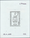 15494 Österreich: 1988. Probedruck In Schwarz Für Marke "Niederösterreichische Landesausstellung Kunst Und - Ungebraucht