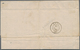 15636 Österreichische Post In Der Levante: 1868, 10 Kr. Blau Mit L2 "CANEA 20.MAR.(74)" Auf Kpl. Faltbrief - Levante-Marken