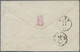 15643 Österreichische Post In Der Levante: 1870/1875, 15 So Hellbraun, EF Auf Kleinem Briefchen Mit K1 ALE - Levante-Marken