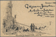 15653 Österreichische Post In Der Levante: 1898: 20 Pa Ganzsachenkarte Von Jerusalem Nach Berlin Mit Machi - Levante-Marken