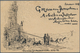 15653 Österreichische Post In Der Levante: 1898: 20 Pa Ganzsachenkarte Von Jerusalem Nach Berlin Mit Machi - Levant Autrichien