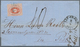 15659 Österreich - Donau-Dampfschifffahrtsgesellschaft: 1870, 10 Kr. Rot Mit Blauem EKr. "SISTOV 31.III.(7 - Sonstige & Ohne Zuordnung