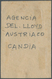 15674 Österreich - Schiffspost: "AGENZIA DEL LLYOD AUSTRIACO Canea", Klar Auf Briefstück Mit Türkischer St - Autres & Non Classés