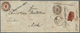 15712 Österreich - Stempel: FRANZENSBAD (Böhmen): 1850, 3 Kr. Rot Voll- Bis Breitrandig Sowie Rs. 6 Kr. Br - Maschinenstempel (EMA)