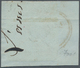 15713 Österreich - Stempel: SCHIFFSPOST GARDASEE: 1850, 3 Kr. Rot HP Allseits Breit- Bis überrandig Auf Br - Maschinenstempel (EMA)