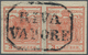 15714 Österreich - Stempel: SCHIFFSPOST GARDASEE: 1850, 3 Kr. Rot HP Waagr. Paar Allseits Voll- Bis Breitr - Maschinenstempel (EMA)