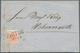 15726 Österreich - Stempel: MÄHREN: 1851/55, Vier Faltbriefe Mit Einzelfrankaturen 3 Kr. Rot Oder 9 Kr. Bl - Machines à Affranchir (EMA)