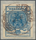 15748 Österreich - Stempel: SÜMEG (Ungarn): 1850, 9 Kr. Blau MP Allseits Voll- Bis Breitrandig Auf Briefst - Machines à Affranchir (EMA)