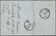 15755 Österreich - Stempel: UNGARN: 1852/58, Drei Faltbriefe Mit Einzelfrankaturen 3 Kr. Rot Oder 9 Kr. Bl - Maschinenstempel (EMA)