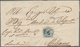 15759 Österreich - Stempel: WARTBERG (Ungarn): 1850, 9 Kr. Blau MP Allseits Voll- Bis Breitrandig Auf Falt - Maschinenstempel (EMA)