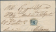 15759 Österreich - Stempel: WARTBERG (Ungarn): 1850, 9 Kr. Blau MP Allseits Voll- Bis Breitrandig Auf Falt - Machines à Affranchir (EMA)