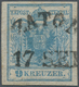 15767 Österreich - Stempel: ZATOR (Galizien): 1850, 9 Kr. Hellblau HP Type I Allseits Voll- Bis Breitrandi - Maschinenstempel (EMA)