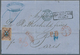 15793 Polen: 1860 Entire Letter From Warsaw To Paris, Addressed To The Rothschild Brothers, Franked By Rus - Briefe U. Dokumente