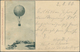 15794 Polen: 1900, EARLY BALLOON MAIL OF POMERANIA (POMORZE), Ppc "Flying Balloon" Written By Colonel Hugo - Lettres & Documents