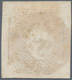 15821 Portugal: 1853, Stamp Queen Maria II. 5 R Light Brown, Huge Margins, Canceled "56", (Mi? 1.200, -). - Briefe U. Dokumente